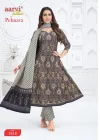 Pehnava Vol 2 By Aarvi Cotton Printed Anarkali Kurtis Set 